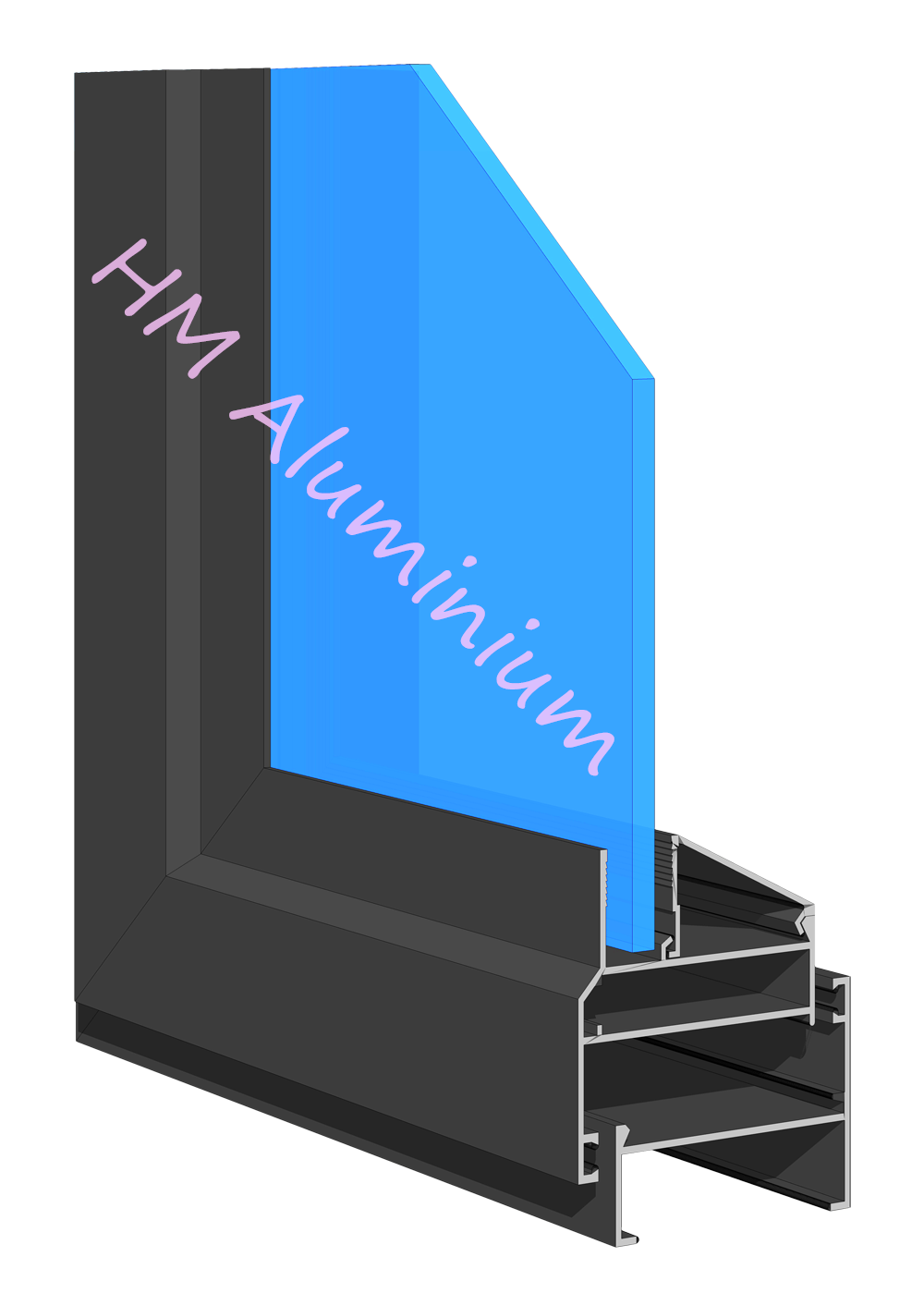 Philippines Series aluminum profiles for windows and doors 